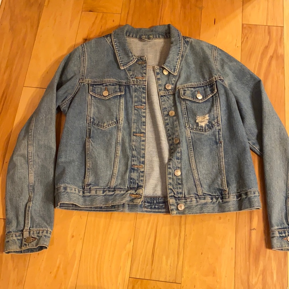 Topshop medium women’s jean jacket